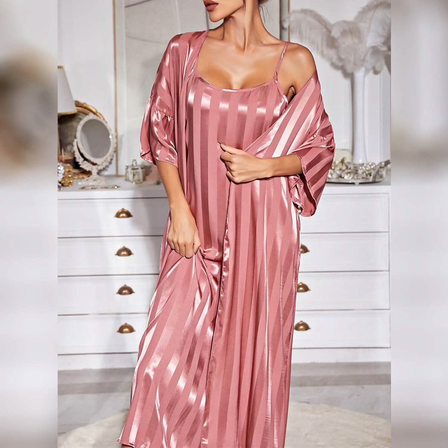Women's Pajamas Bathrobe Robes Nightgown