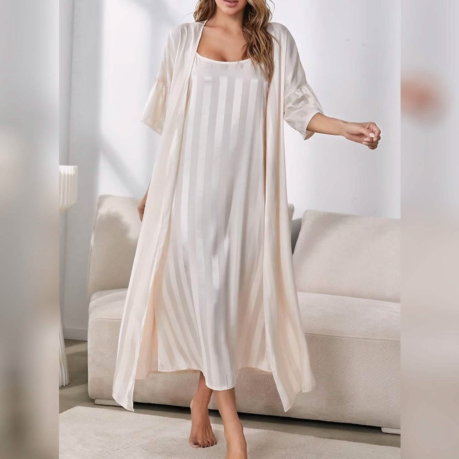 Women's Pajamas Bathrobe Robes Nightgown